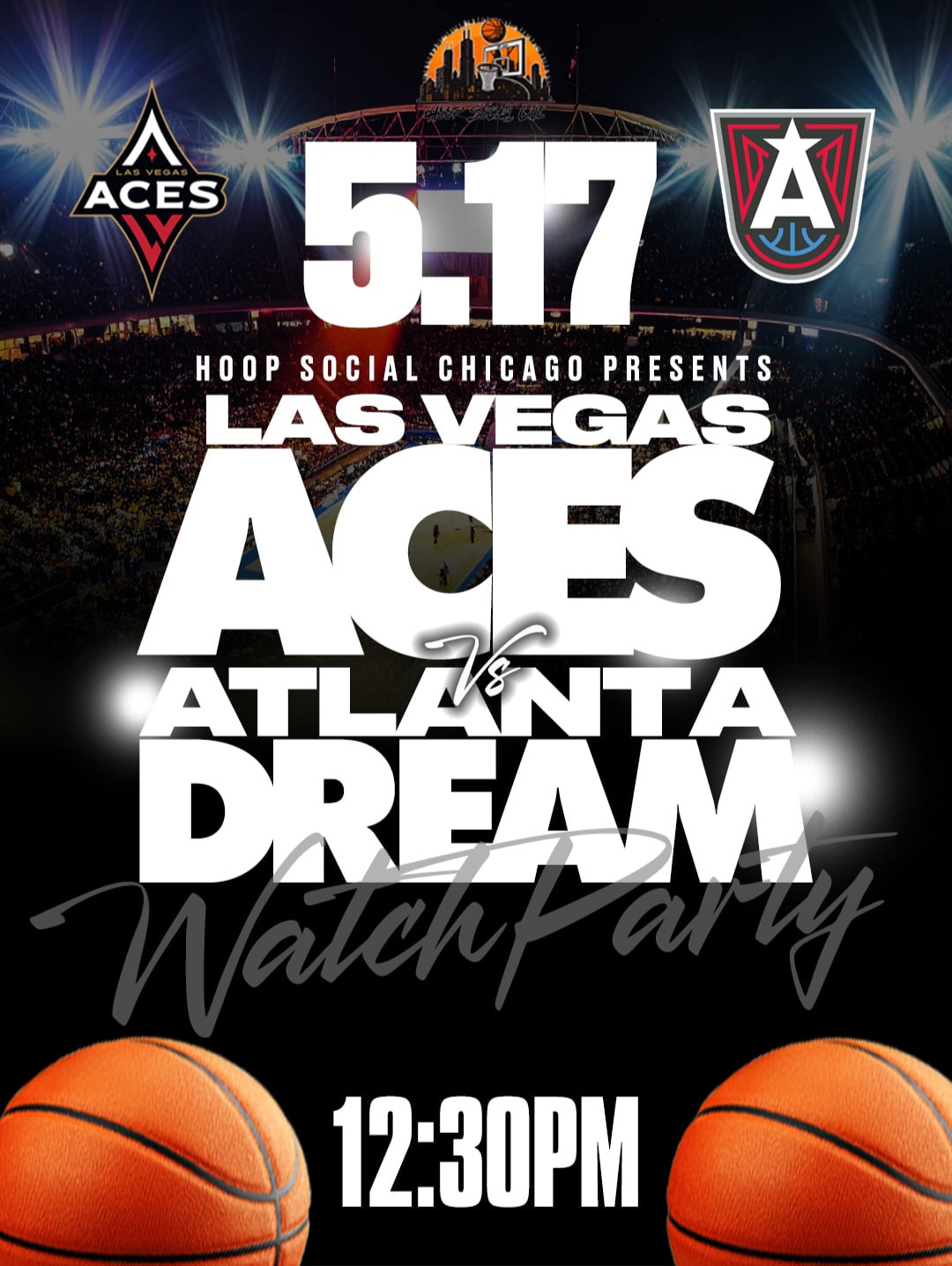 Aces vs. Dream Watch Party